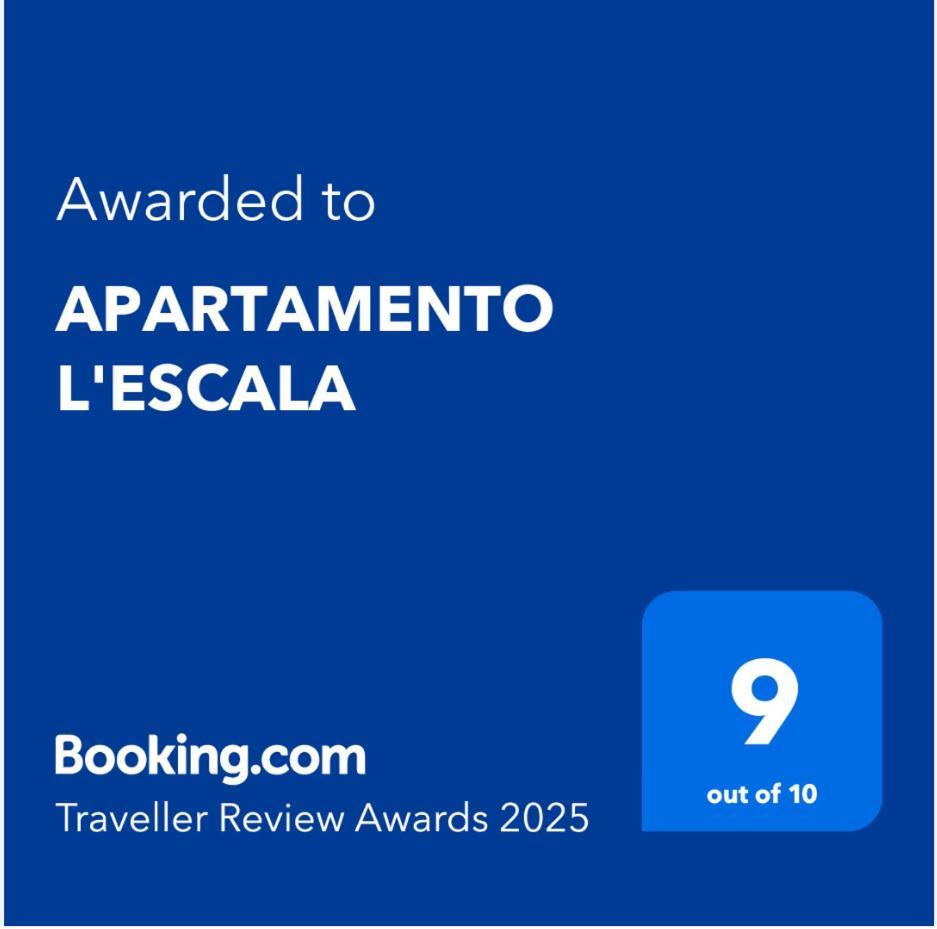 Apartamento L' Escala Esterno foto